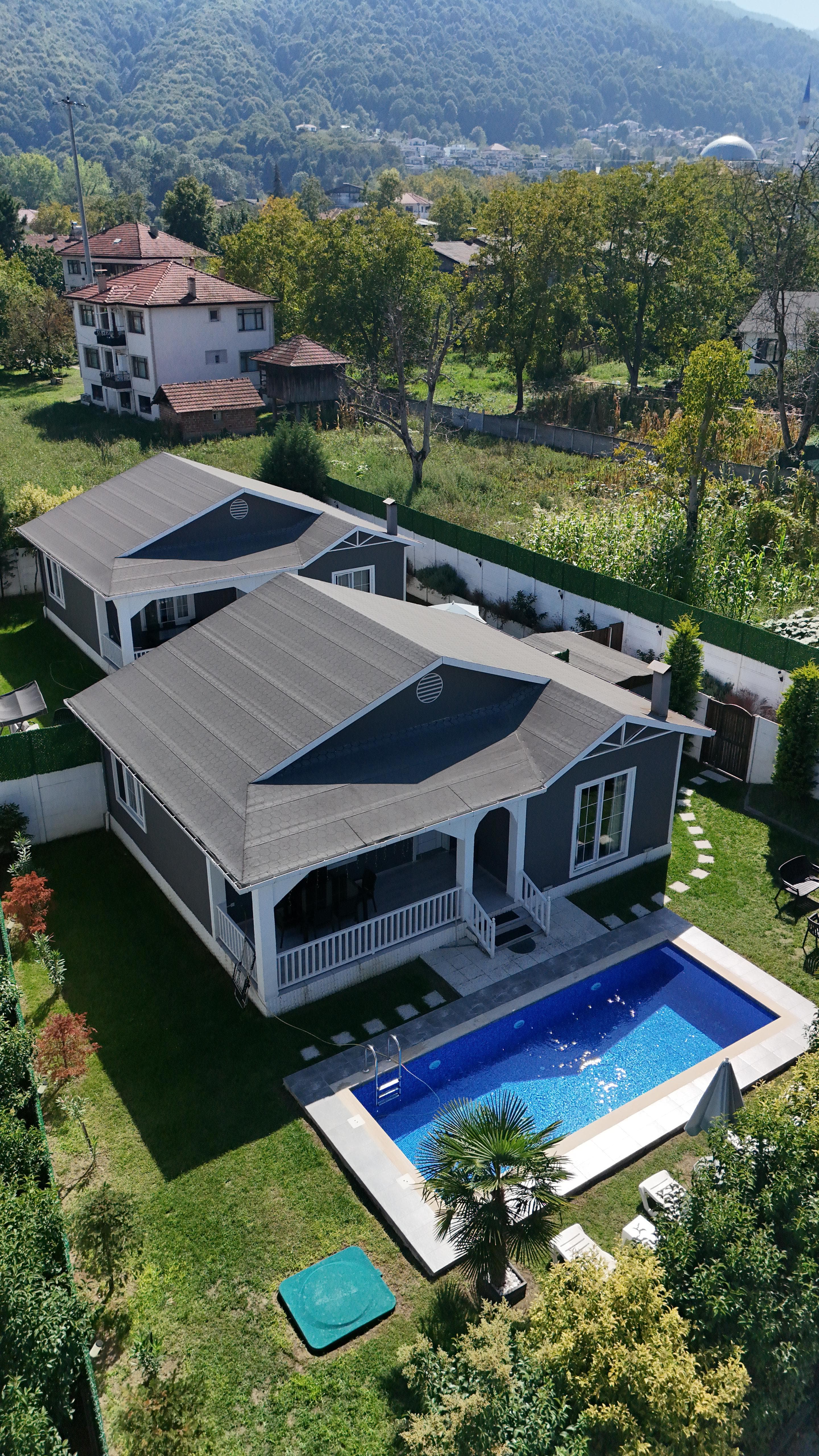 Kajiya Houses özel havuz